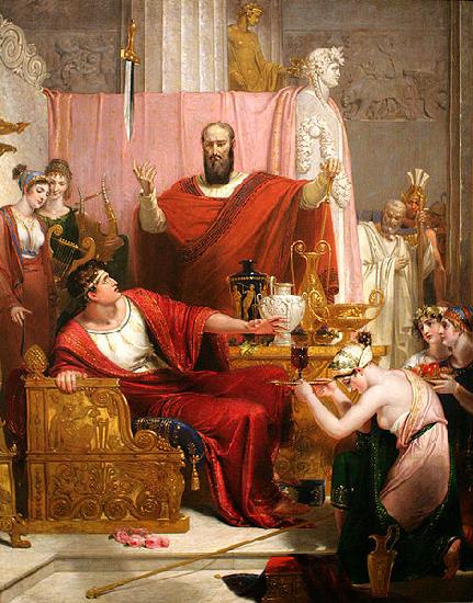 Richard Westall Sword of Damocles